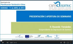 Videos of the Climatlantic seminar "Territorial planning and climate seminar" Videos of the Climatlantic seminar "Territorial planning and climate seminar"