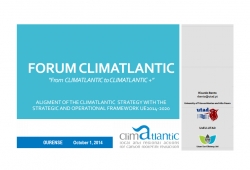 From CLIMATLANTIC to CLIMATLANTIC+