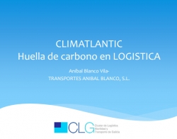 CLIMATLANTIC Huella de carbono en LOGISTICA